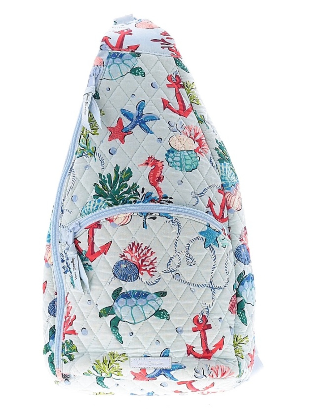 VERA BRADLEY Anchors Away Coastal Sea Theme Sling Bag
